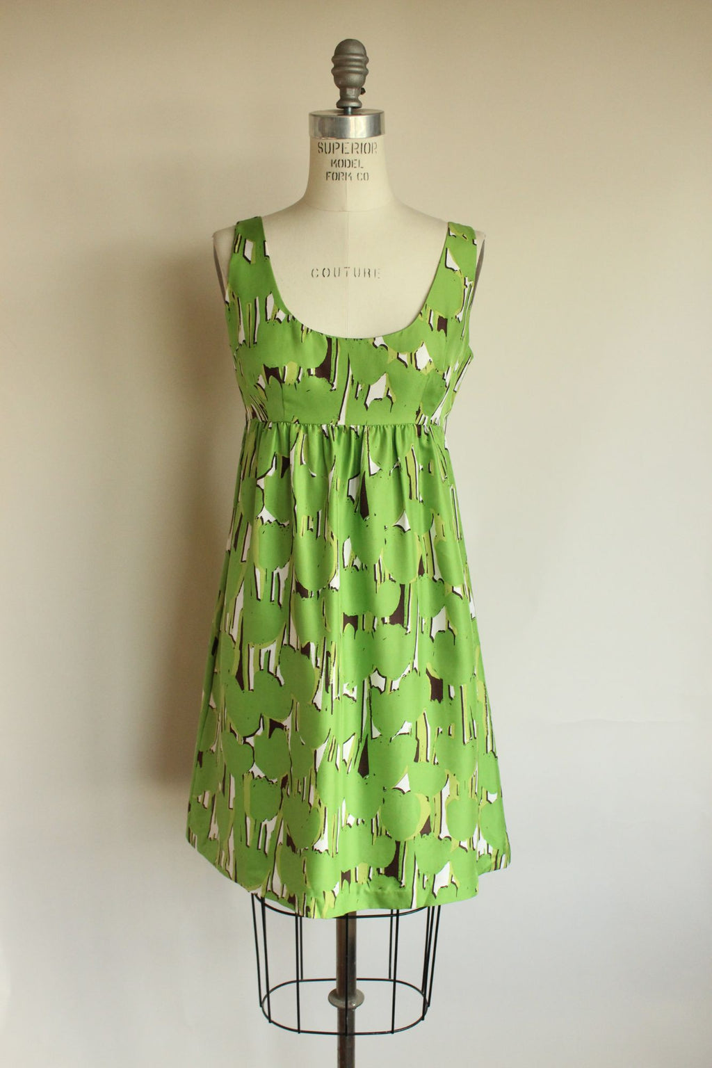 Michael Kors Mini Dress, Silk Empire Waist, Size 6P
