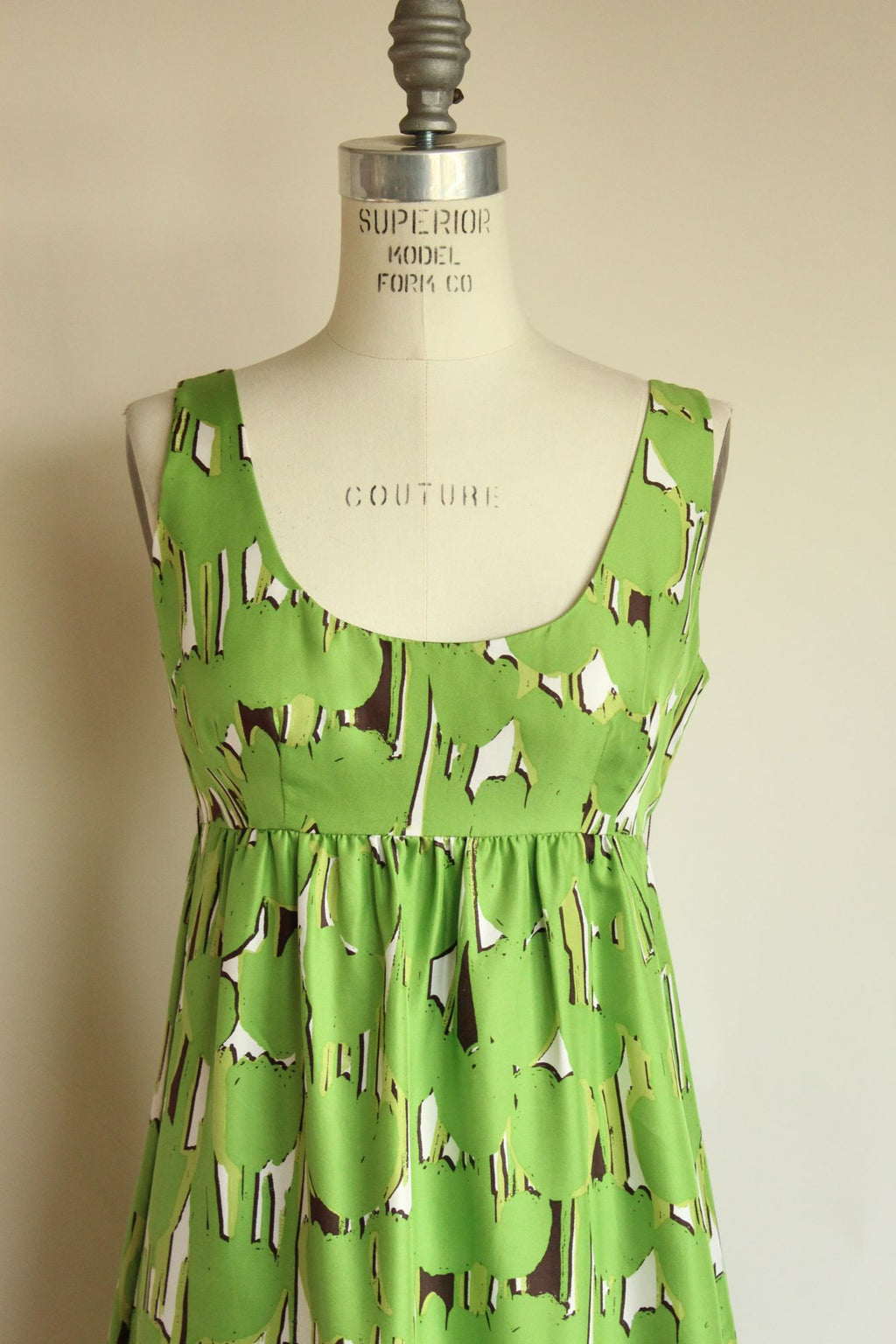 Michael Kors Mini Dress, Silk Empire Waist, Size 6P