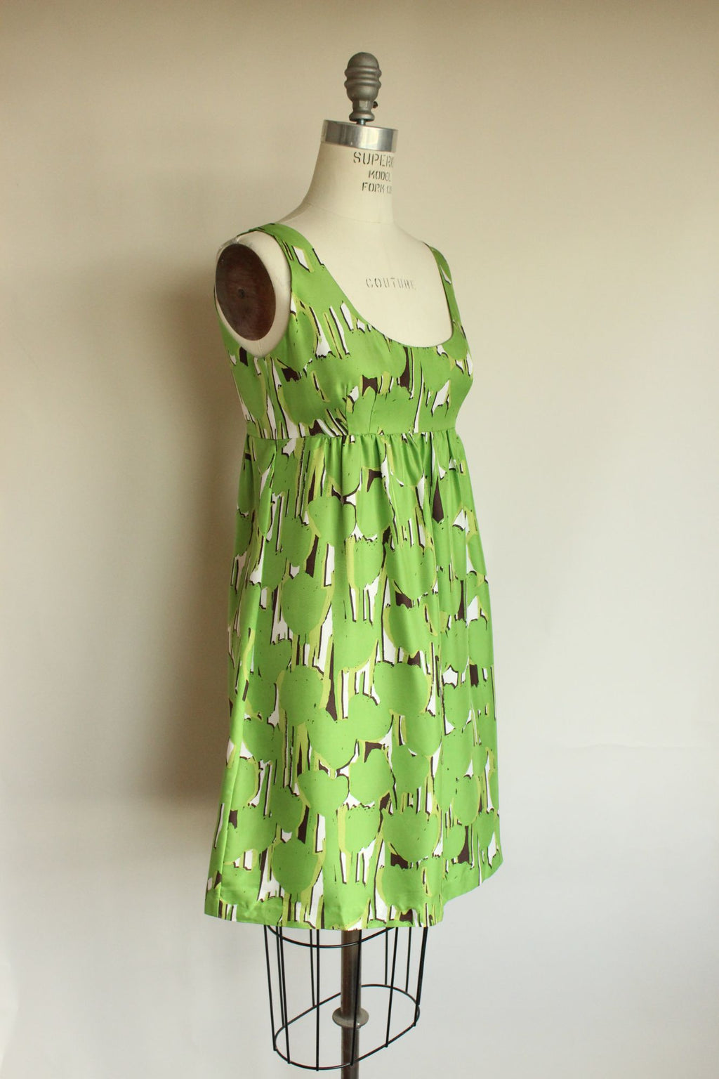Michael Kors Mini Dress, Silk Empire Waist, Size 6P