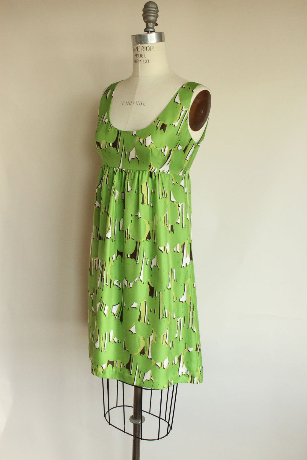 Michael Kors Mini Dress, Silk Empire Waist, Size 6P