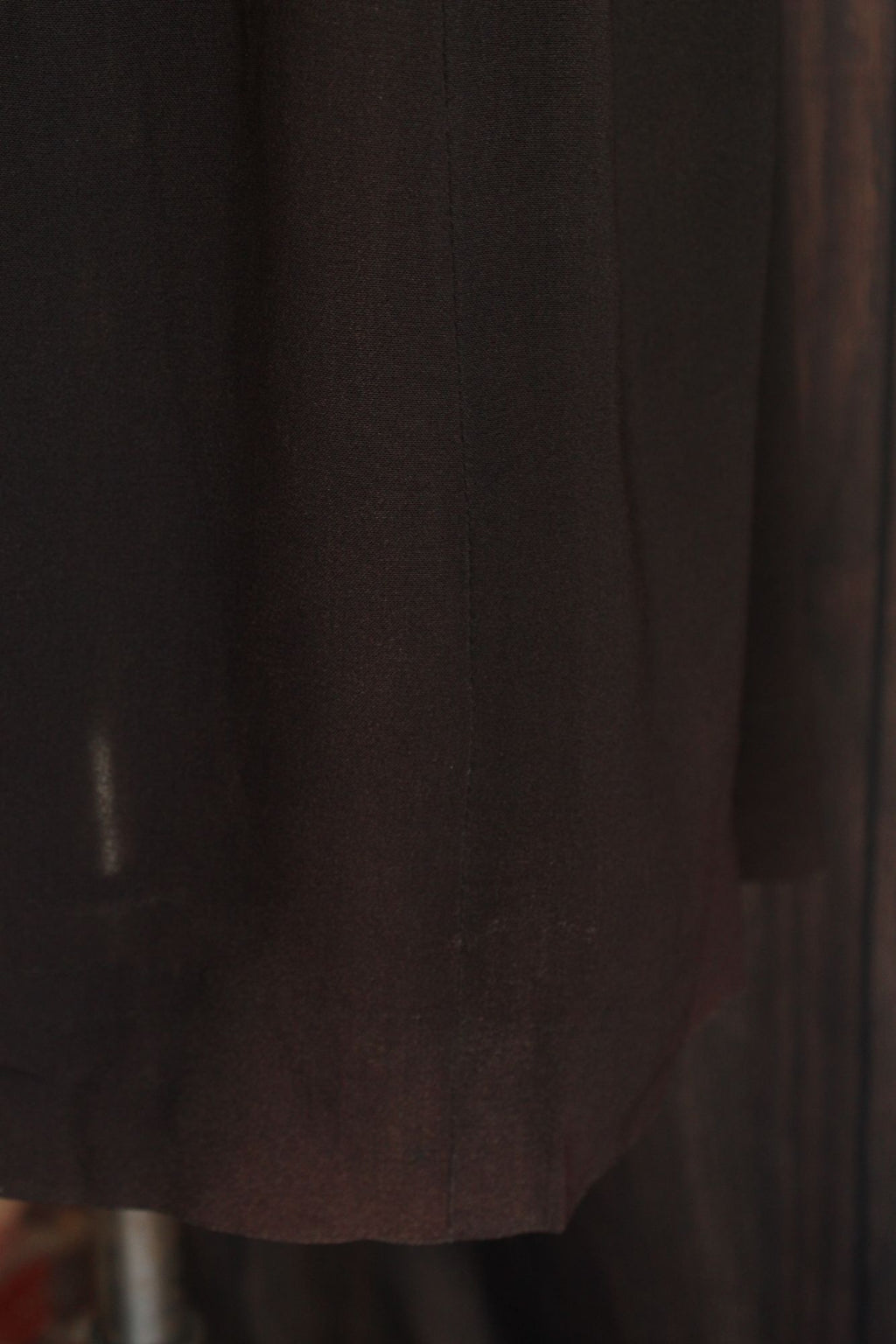 Vintage 1940s Dress with Soutache Trim