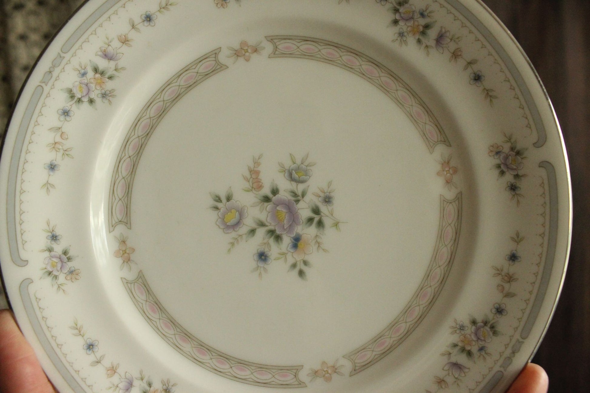 Vintage 1970s Mikasa Beaumont Salad Plate