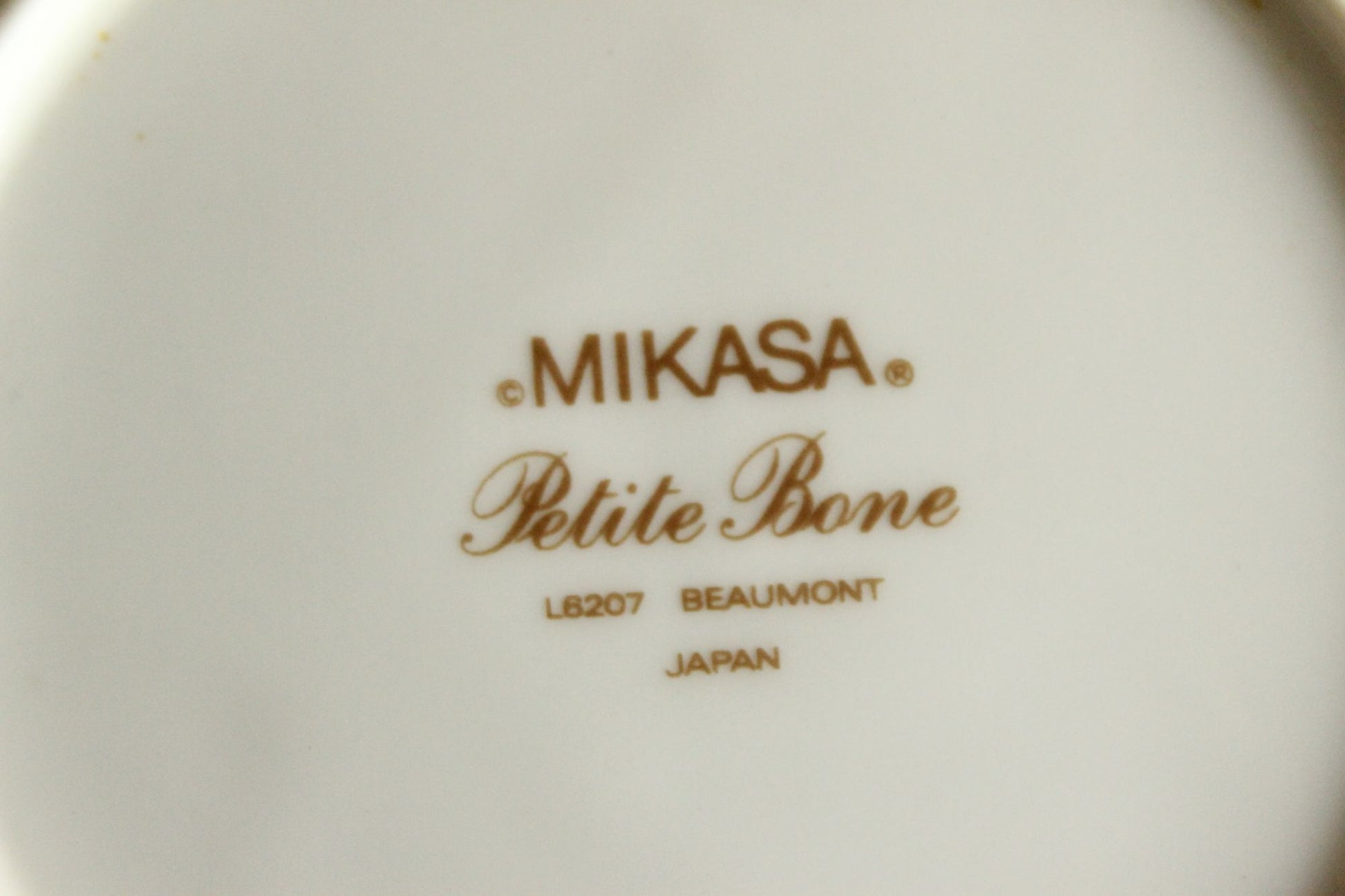 Vintage 1970s Mikasa Beaumont Salad Plate