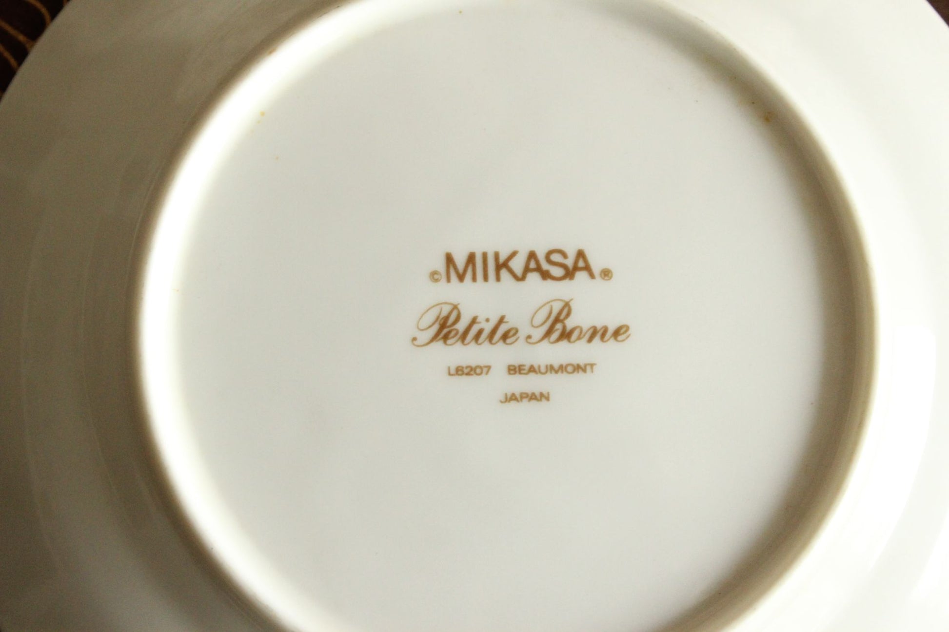 Vintage 1970s Mikasa Beaumont Salad Plate