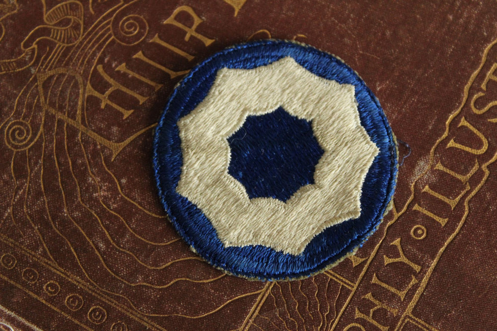 Vintage 1940s Army Embroidered Patch