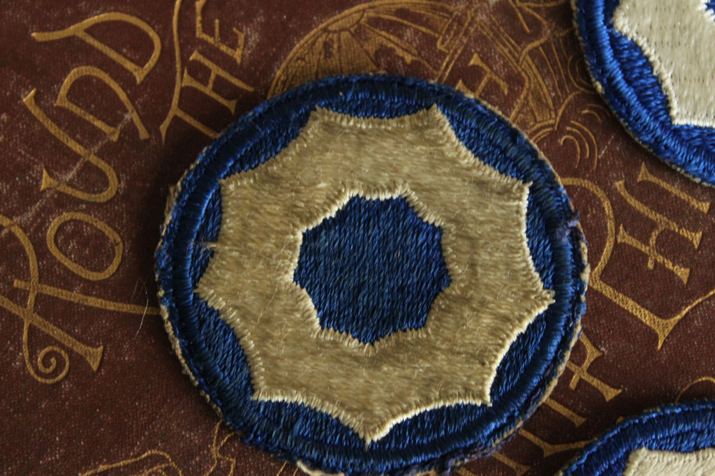 Vintage 1940s Army Embroidered Patch