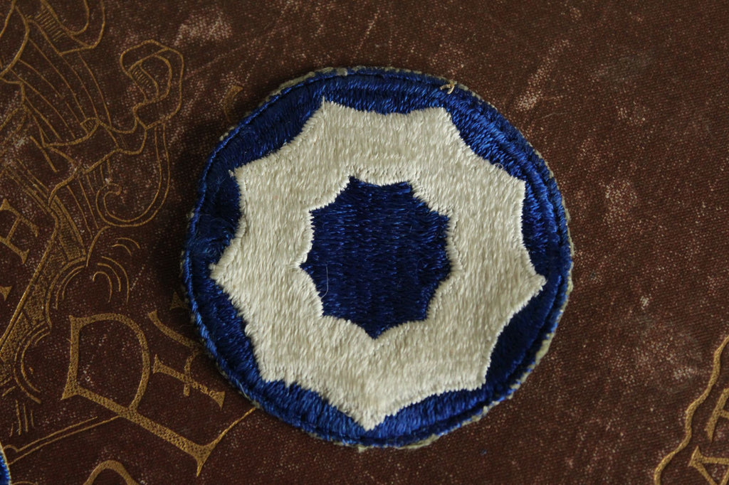 Vintage 1940s Army Embroidered Patch
