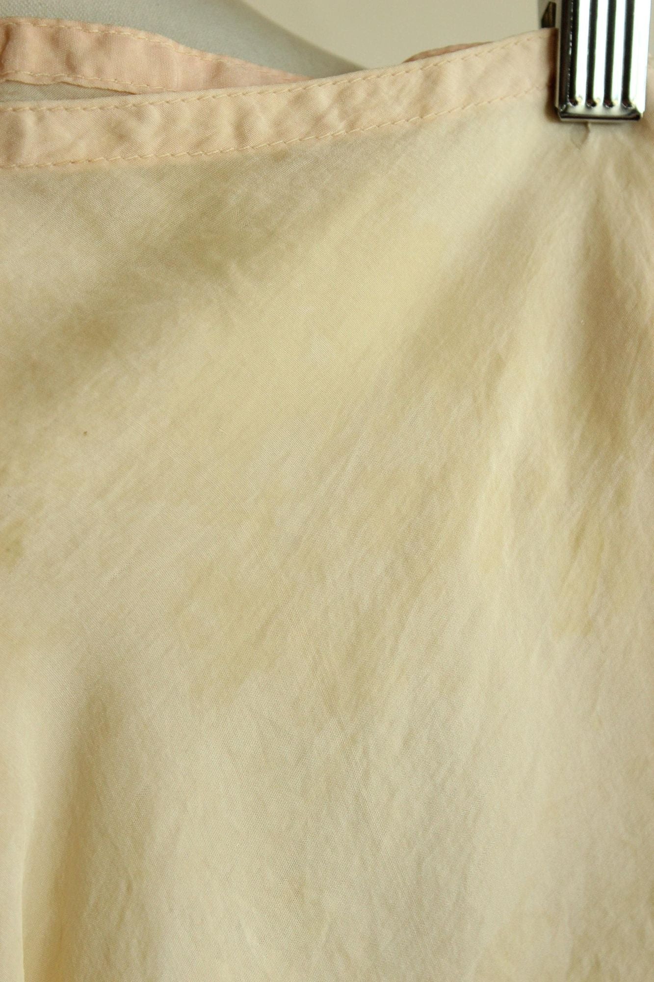 Vintage 1930s 1940s Tap Pant in Blush Ivory Silk