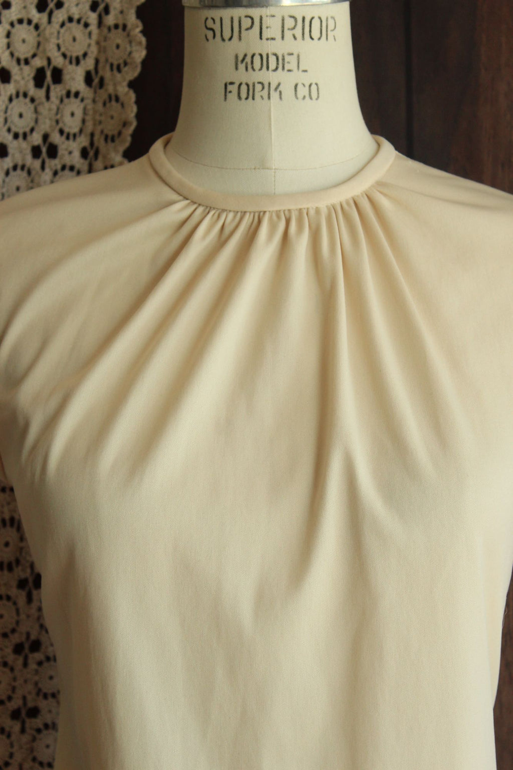 Vintage 1970s 1980s Teddi Sleeveless Top