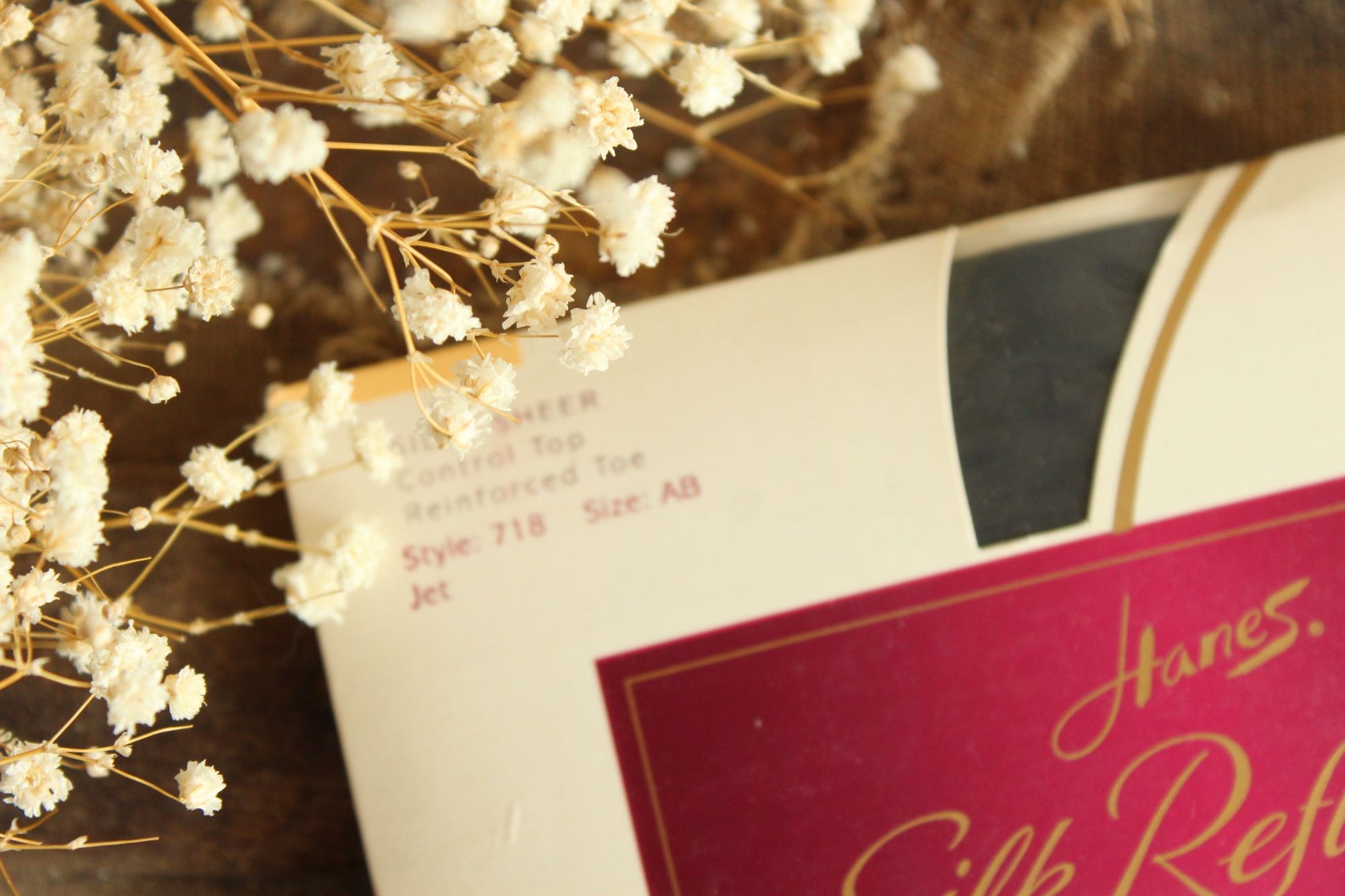 Vintage 1990s 2000s Pantyhose, New, Hanes Jet Black, Size A-B