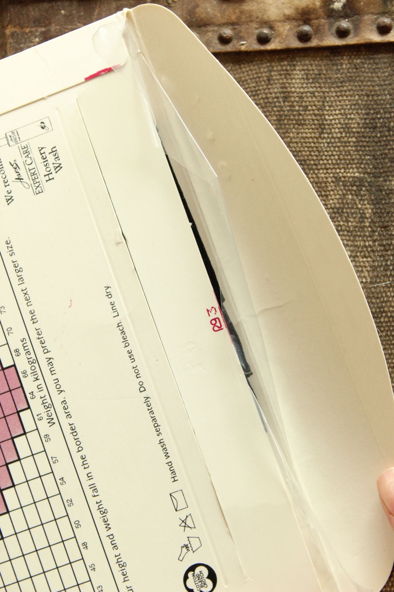 Vintage 1990s 2000s Pantyhose, New, Hanes Jet Black, Size A-B