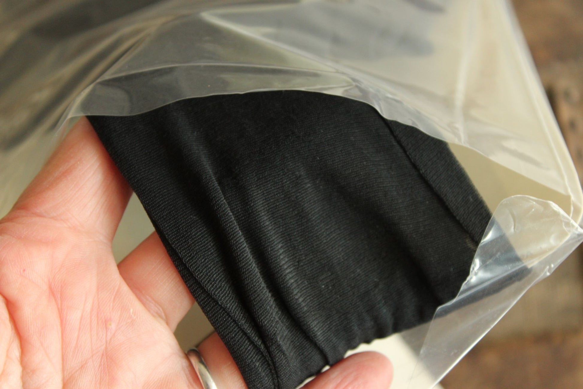 Vintage 1990s 2000s Pantyhose, New, Hanes Jet Black, Size A-B