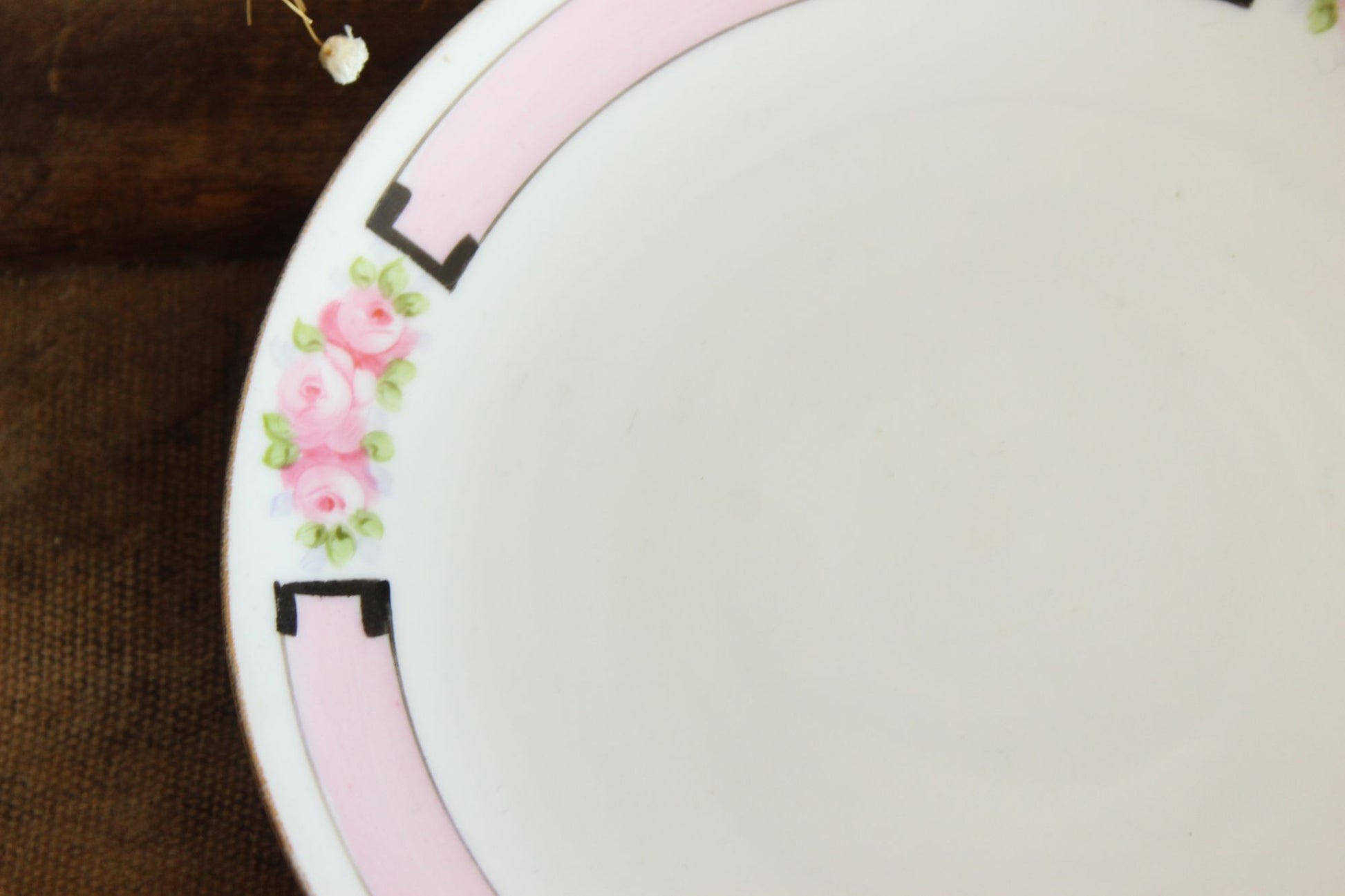 Antique Rising Sun Nippon Bread Plate