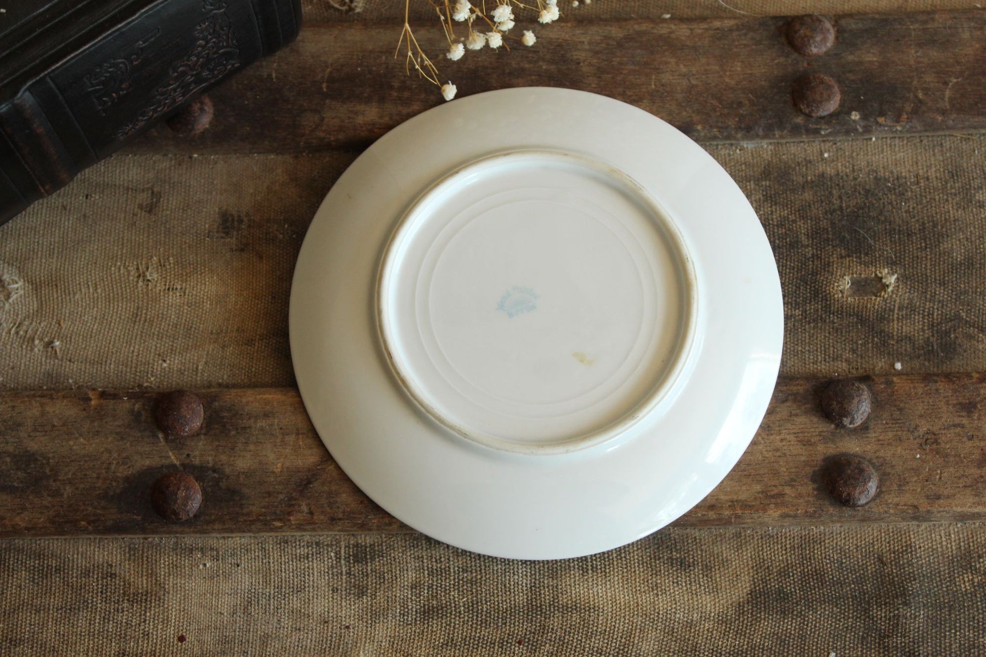 Antique Rising Sun Nippon Bread Plate