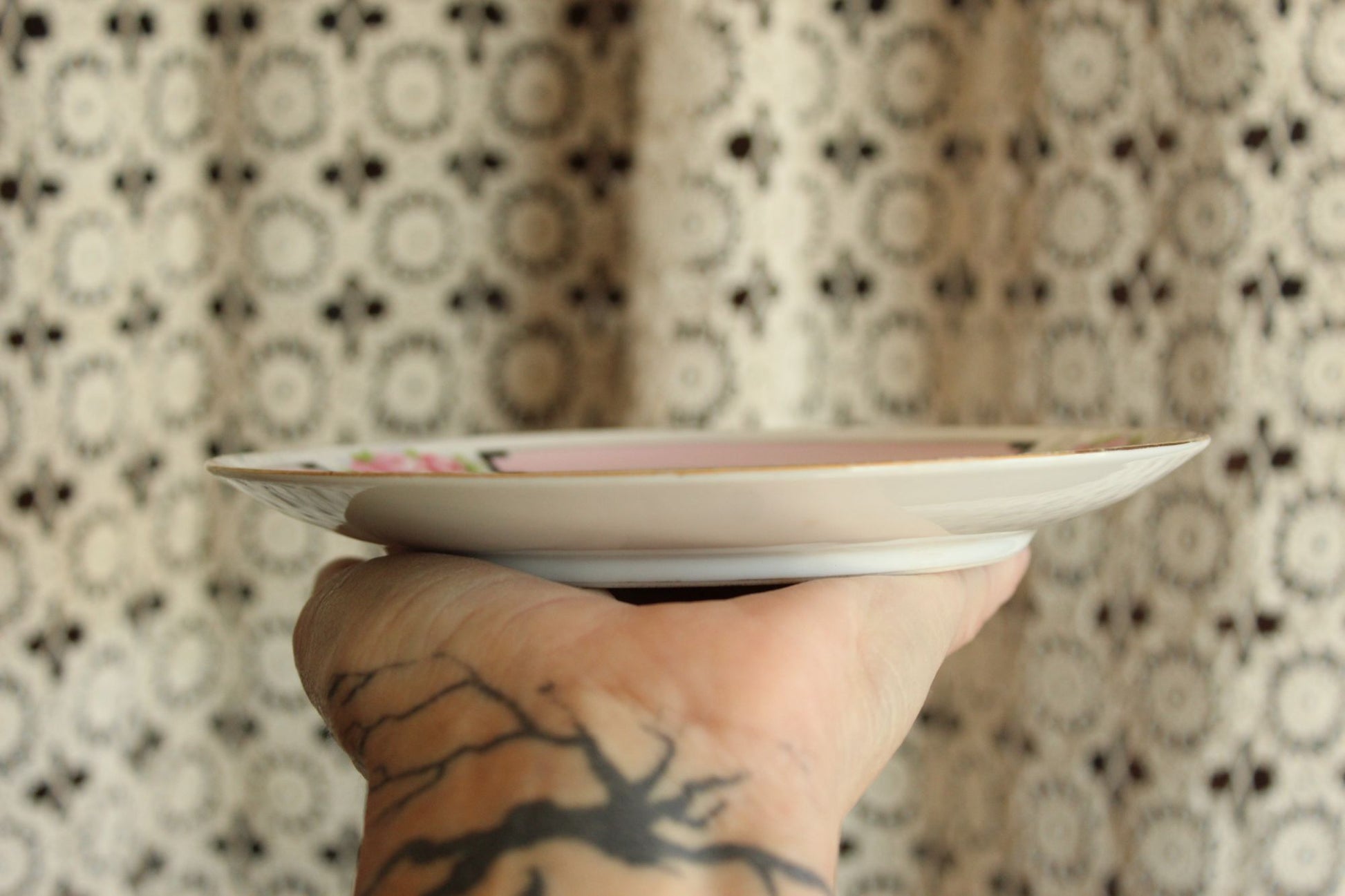 Antique Rising Sun Nippon Bread Plate