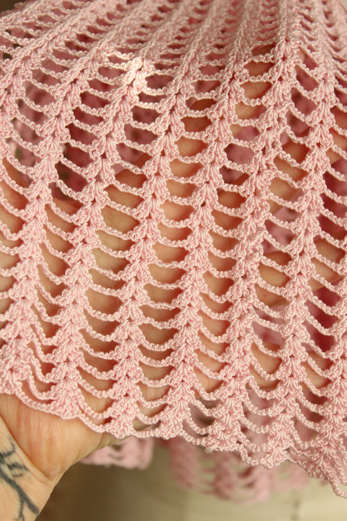 Vintage Pink Little Girls Frock