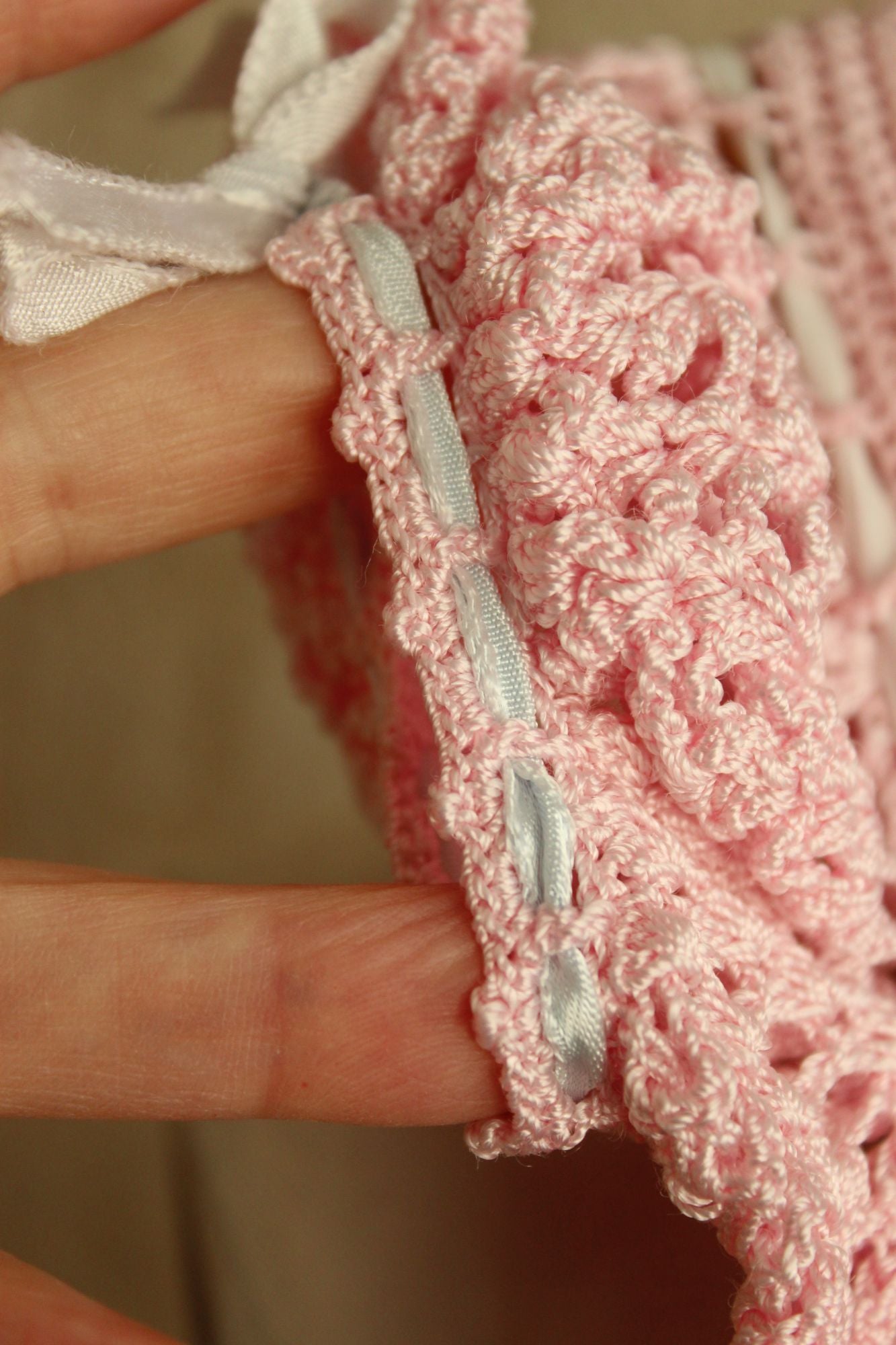 Vintage Pink Little Girls Frock