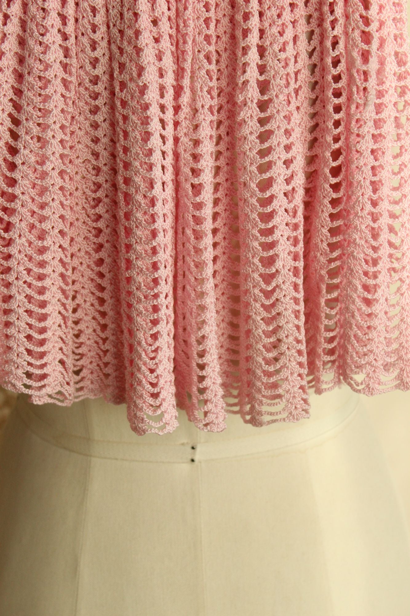 Vintage Pink Little Girls Frock