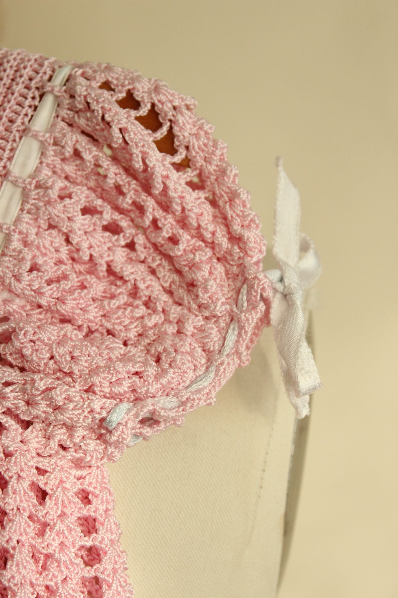 Vintage Pink Little Girls Frock