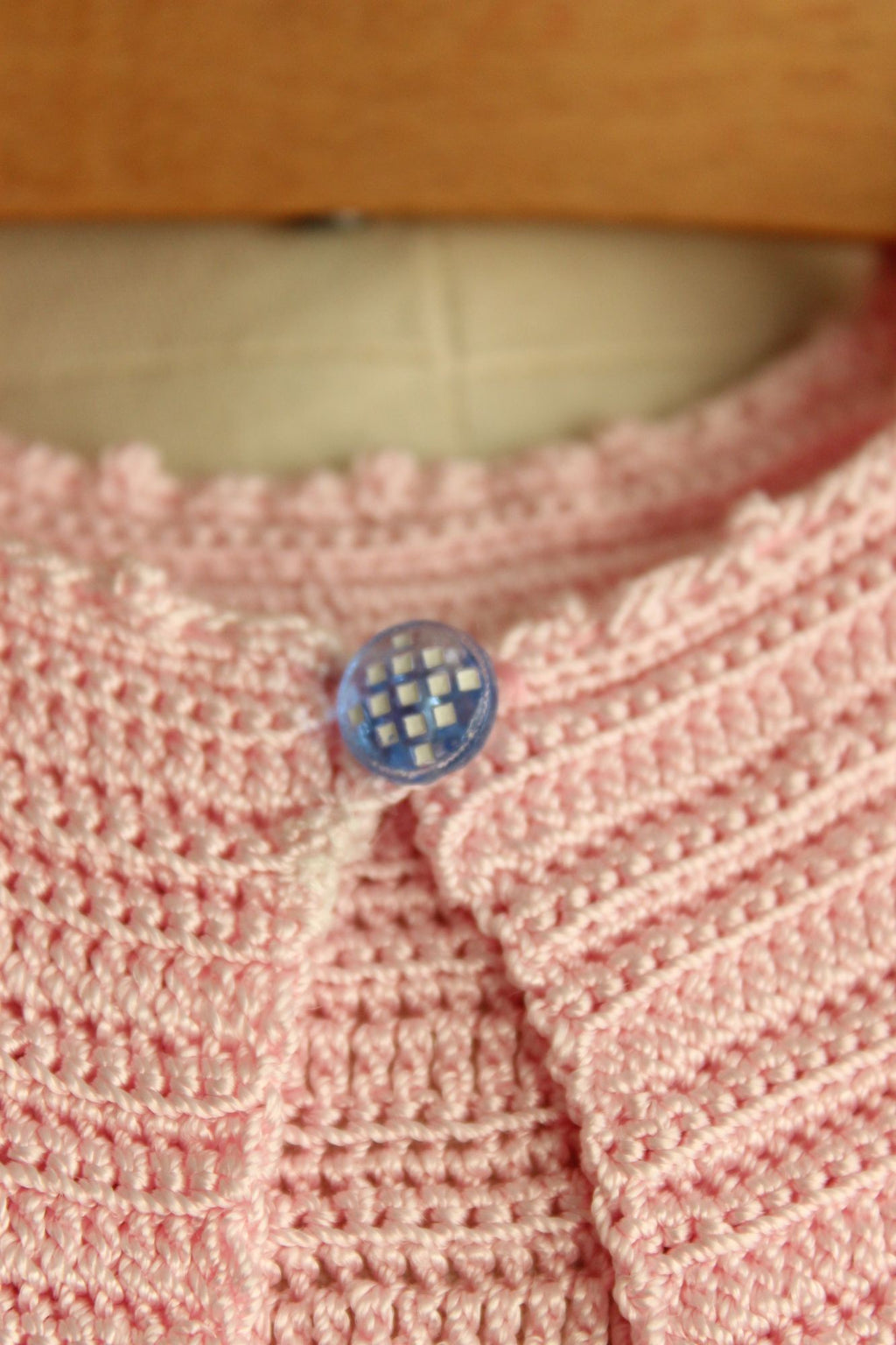 Vintage Pink Little Girls Frock