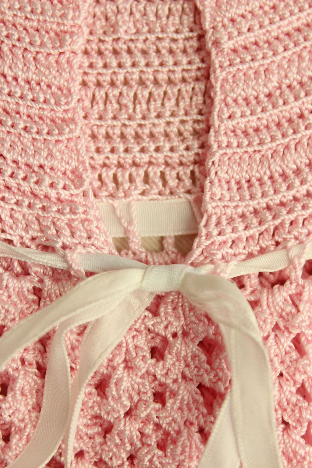 Vintage Pink Little Girls Frock