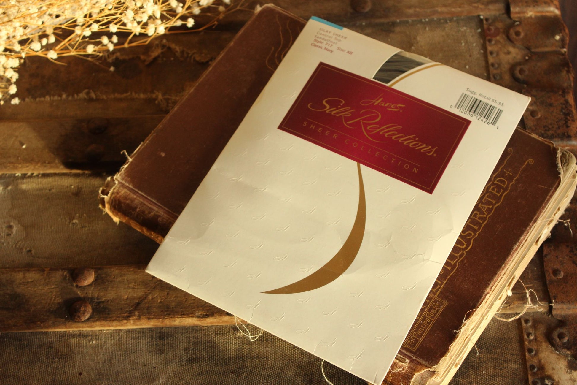 Vintage 1990s 2000s  New Hanes Classic Navy, Size A-B Pantyhose