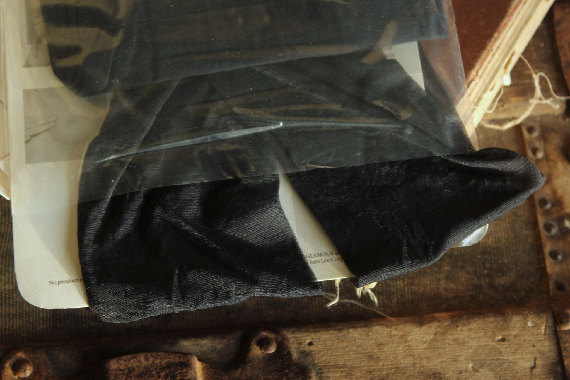 Vintage 1990s 2000s  New Hanes Classic Navy, Size A-B Pantyhose