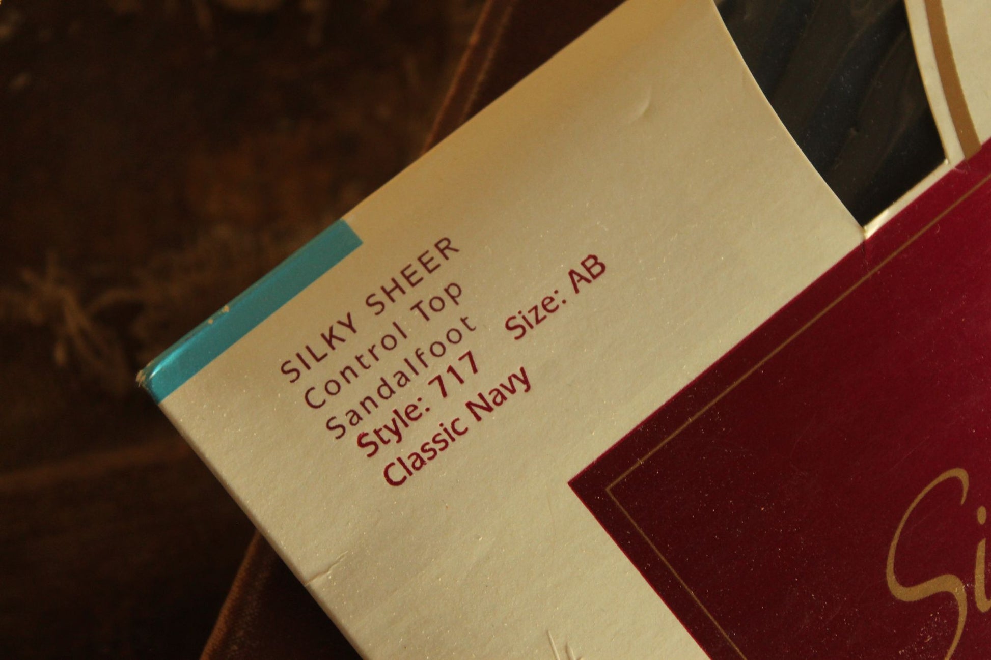 Vintage 1990s 2000s  New Hanes Classic Navy, Size A-B Pantyhose