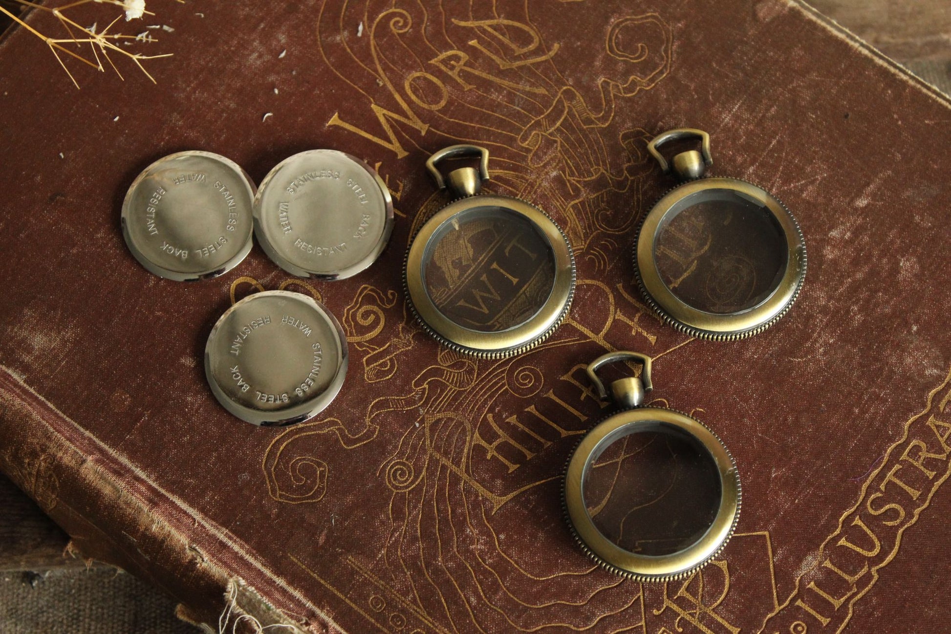 Pocket Watch Case For Crafting