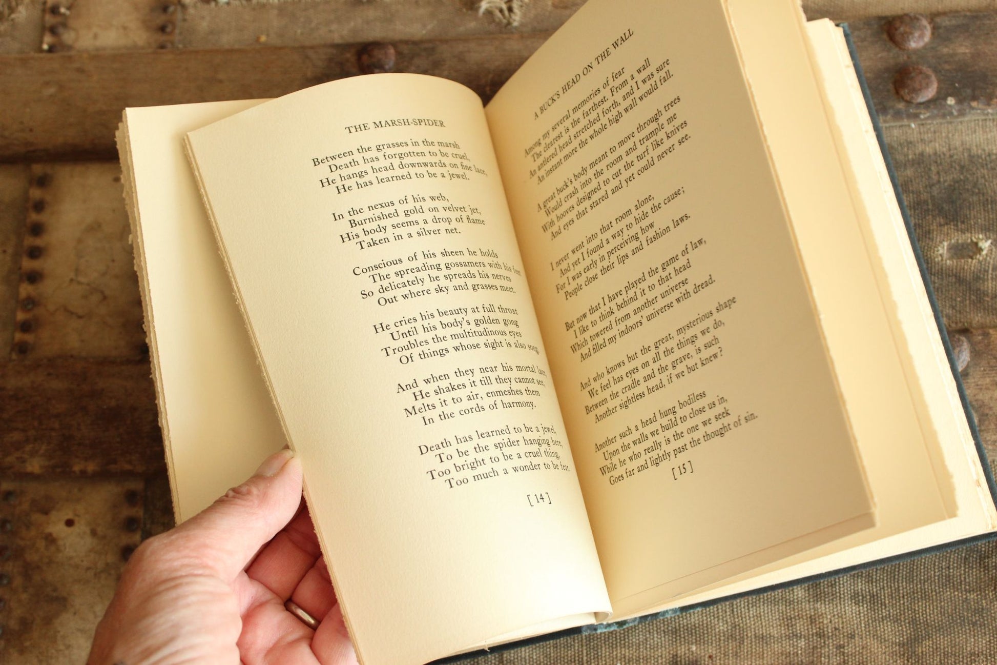 Vintage 1930s Poetry Book, "The Yoke of Thunder" by Robert P. Tristram Coffin