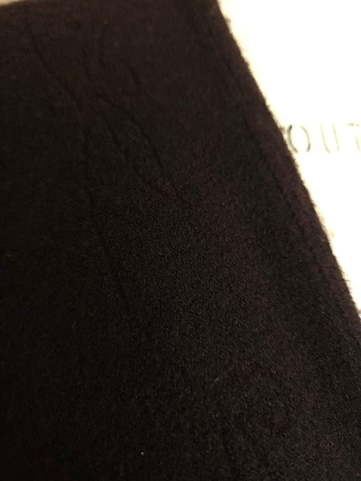 Vintage 1980s Dark Brown Wool Blend Cape or Ruana Wrap