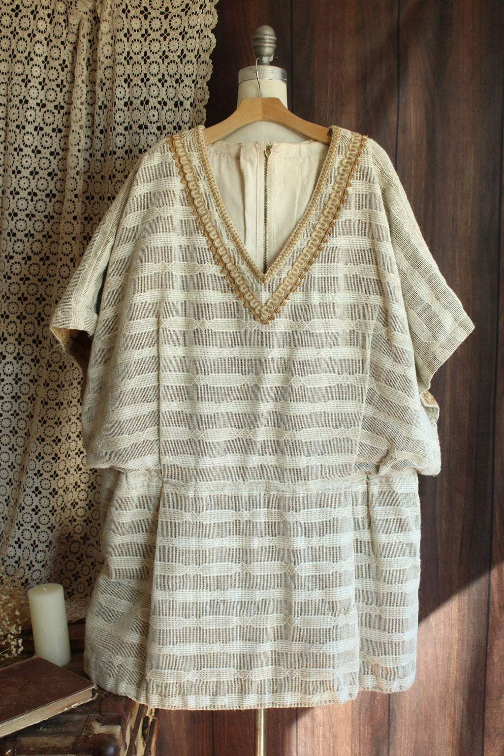 Vintage Mans Roman Style Costume Tunic Worn by Richard Kiel