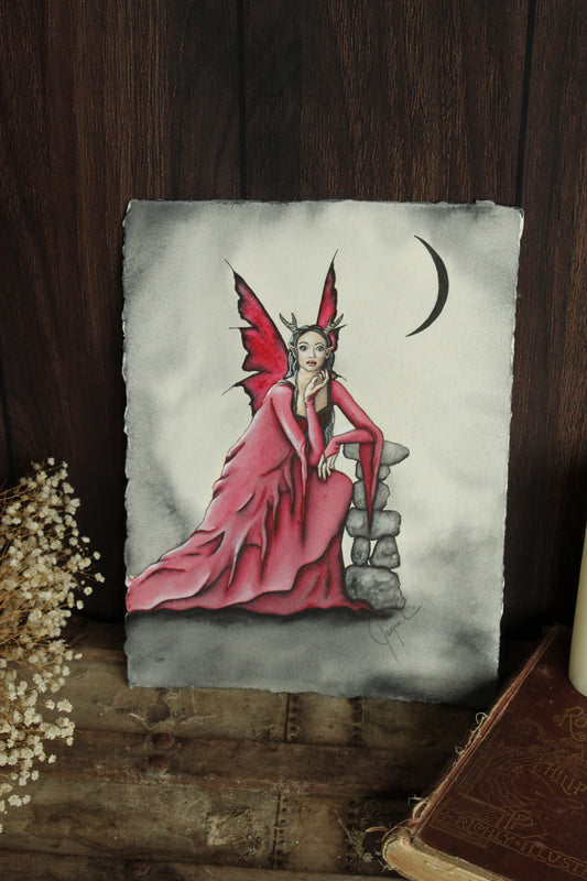 Scarlet Original Painting
