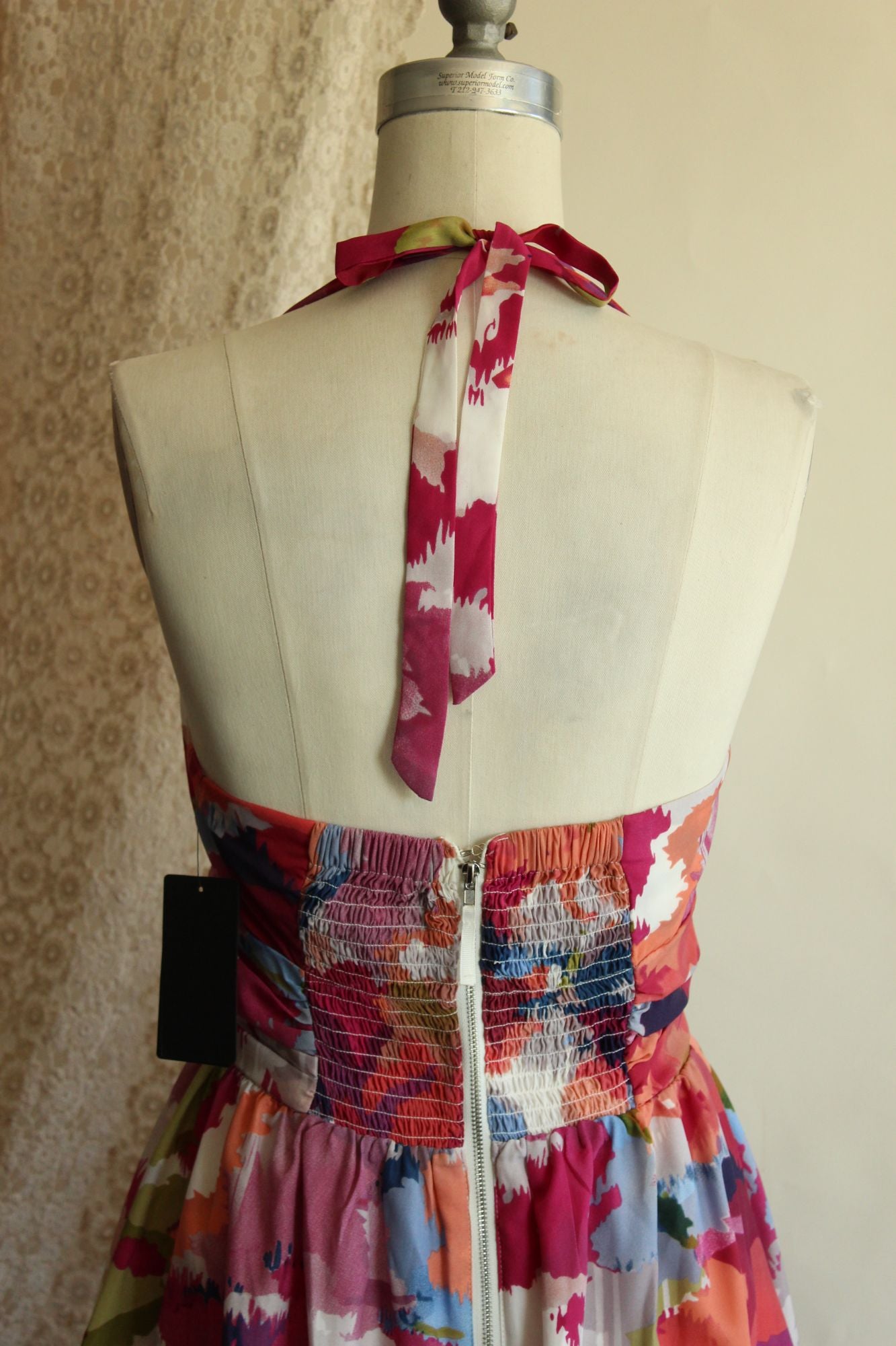Guess womens mini Dress, New with tags, Veronica Watermark, Size 9