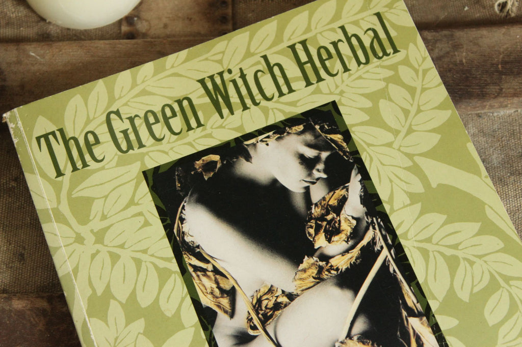Vintage 1990s Book, "The Green Witch Herbal" by Barbara Griggs, 1994