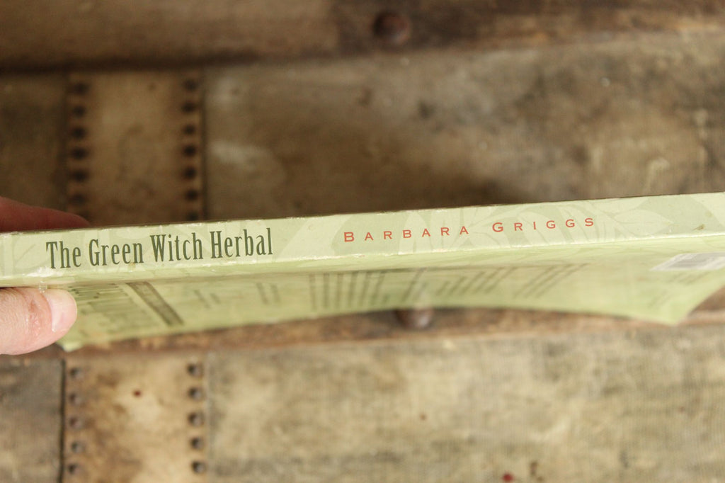 Vintage 1990s Book, "The Green Witch Herbal" by Barbara Griggs, 1994