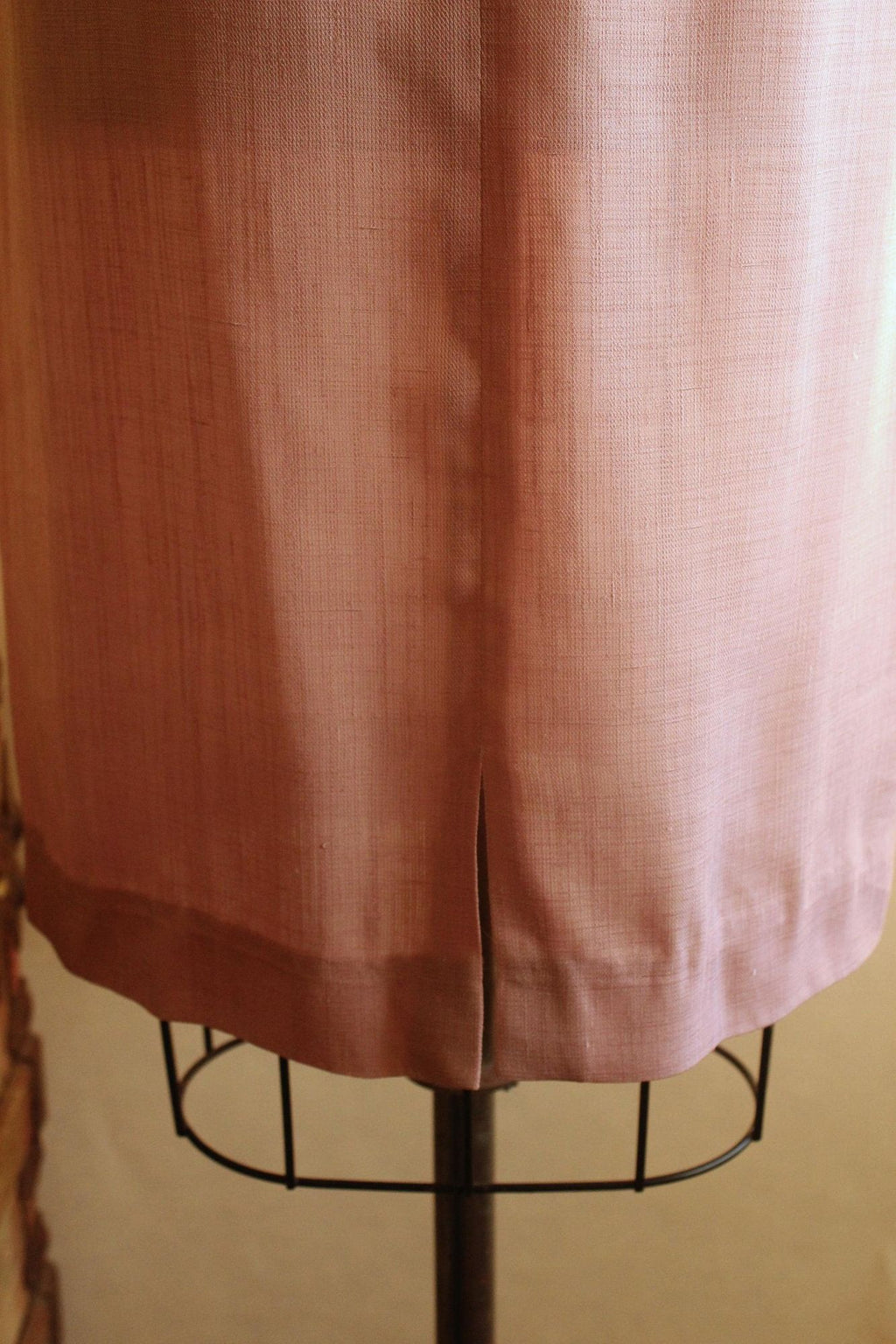 Vintage 1980s Campus Casuals Pink Skirt with Pockets