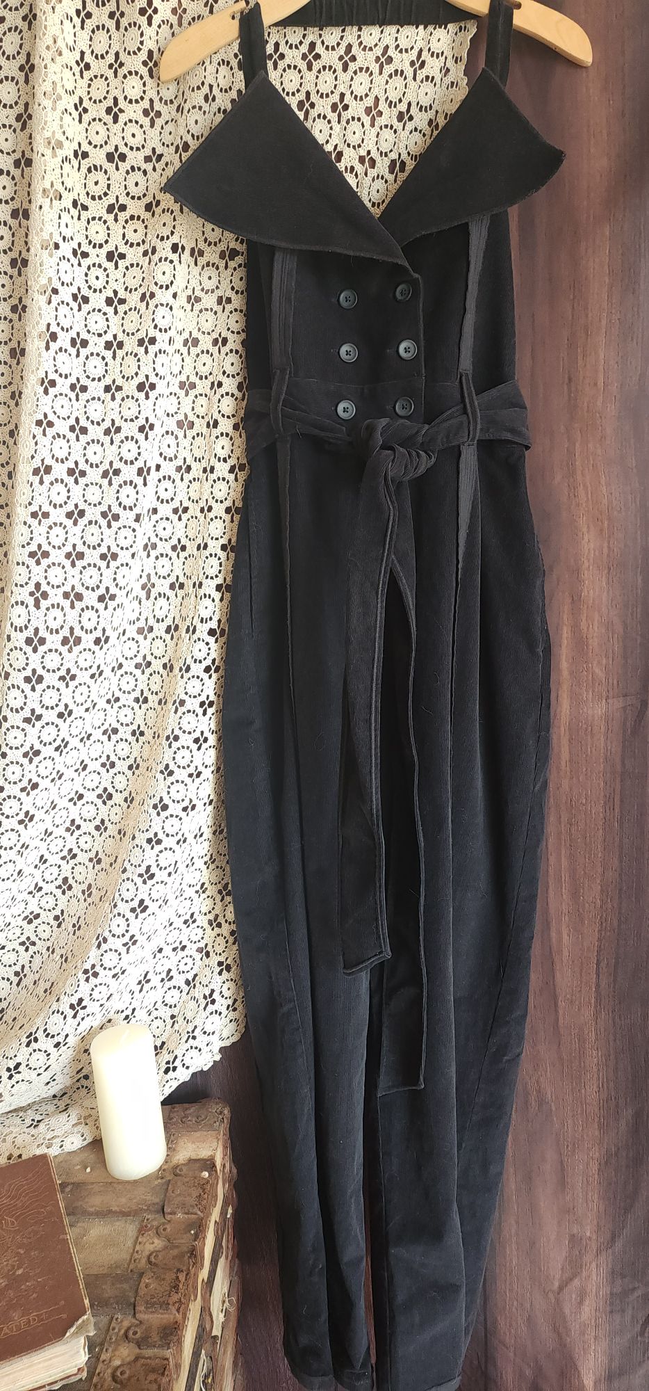 Making the Cut Womens Jumpsuit, NWT Black, Size Large, Volup