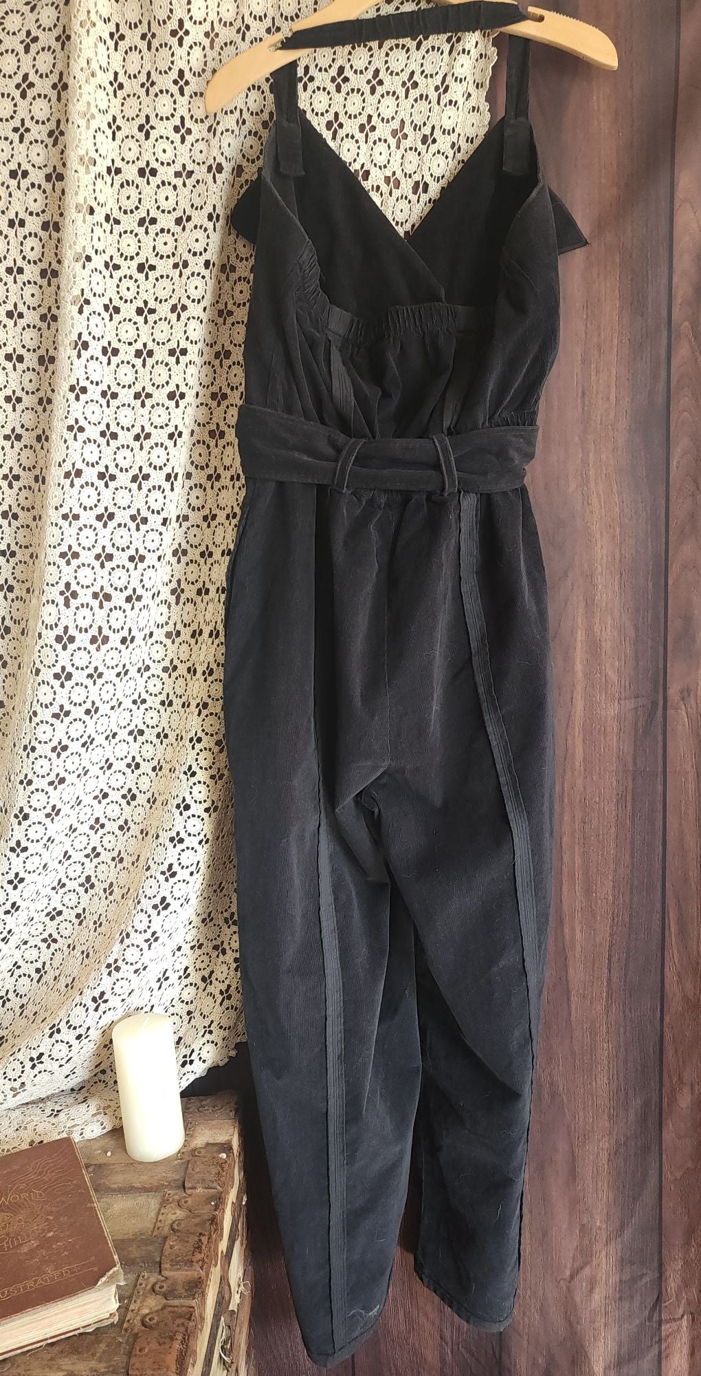 Making the Cut Womens Jumpsuit, NWT Black, Size Large, Volup
