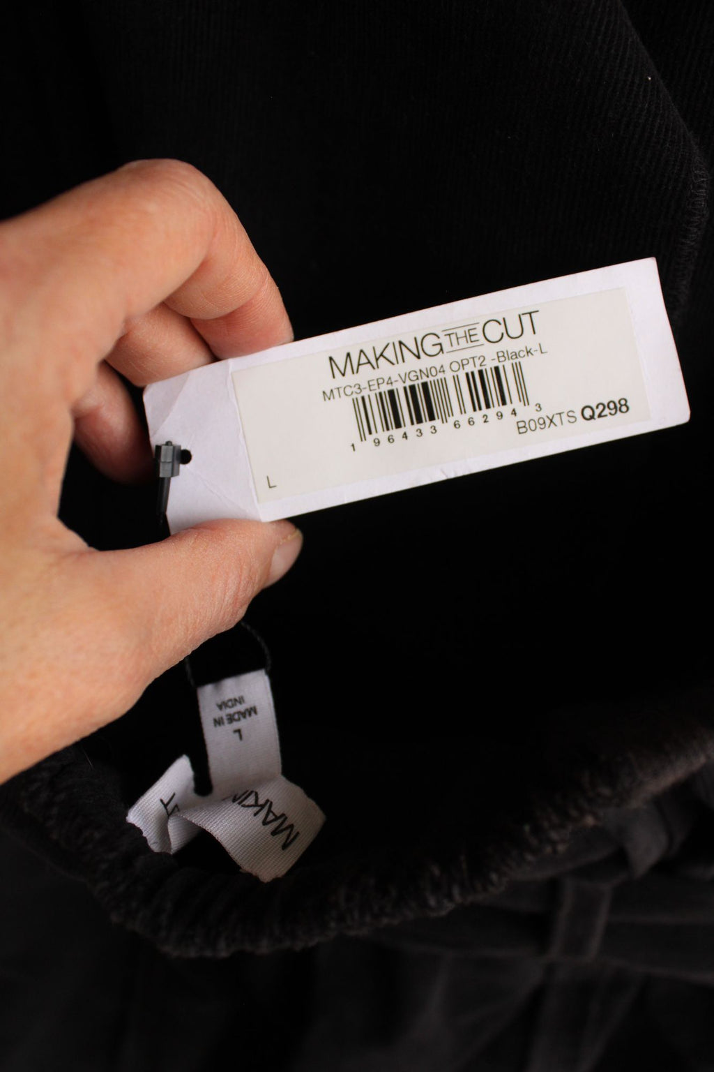 Making the Cut Womens Jumpsuit, NWT Black, Size Large, Volup