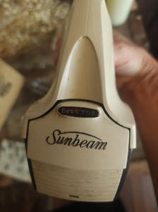 Vintage 1970s Sunbeam Mixmaster Hand Mixer