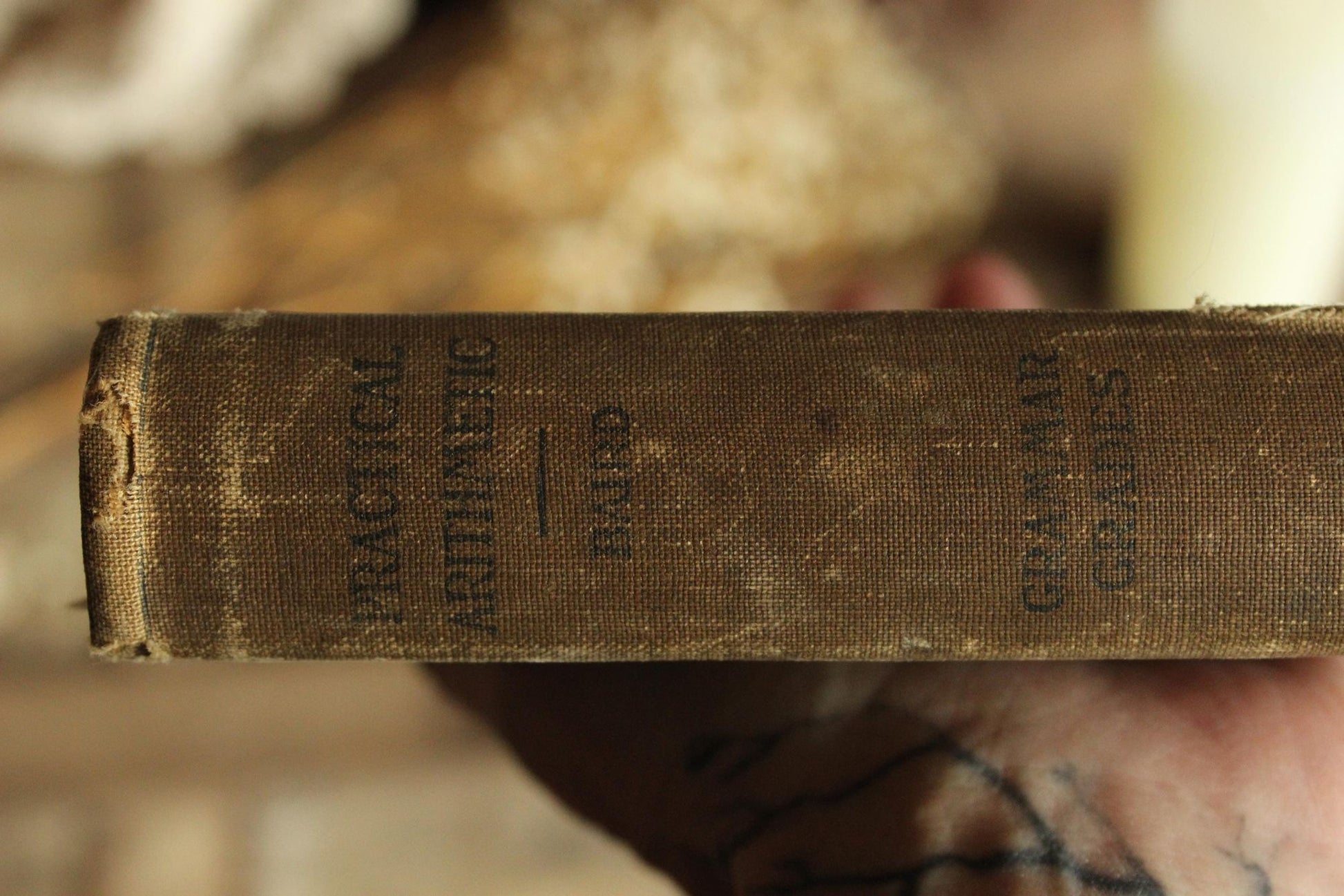 Vintage 1900s Book, "Practical Arithmetic, Grammer Grades" by S. W. Baird, Published by American Book Company