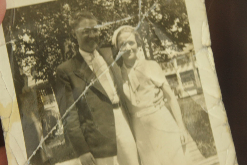 Vintage 1930s Man And Woman Snapshots