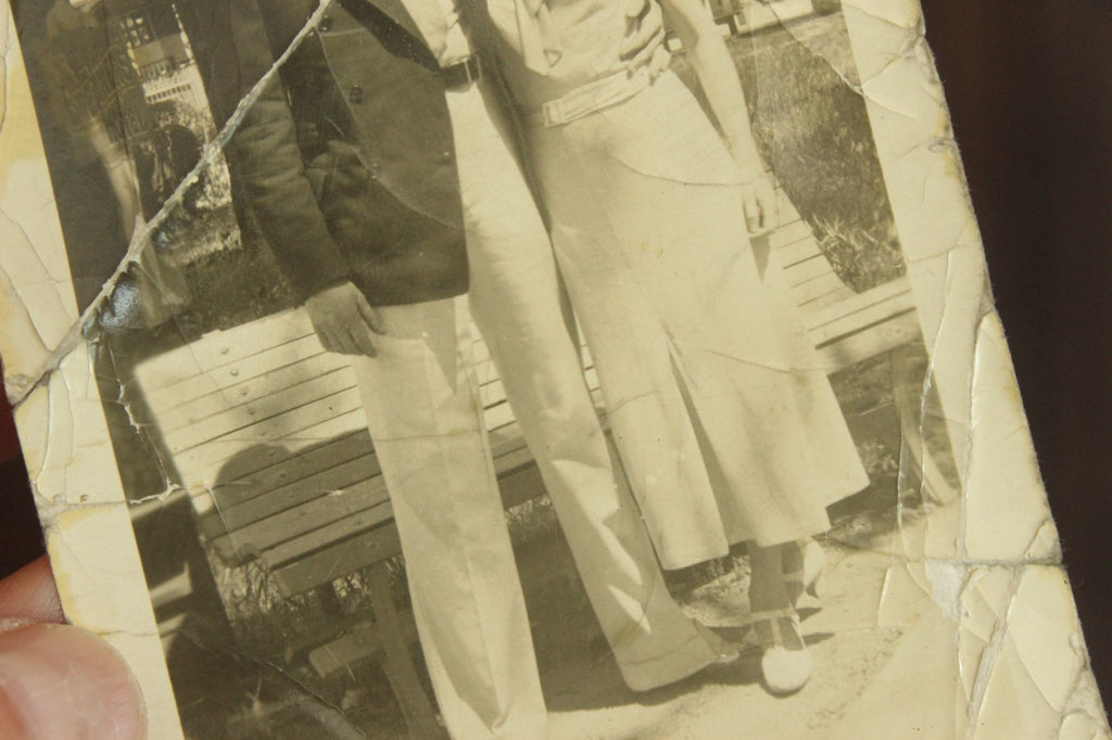 Vintage 1930s Man And Woman Snapshots