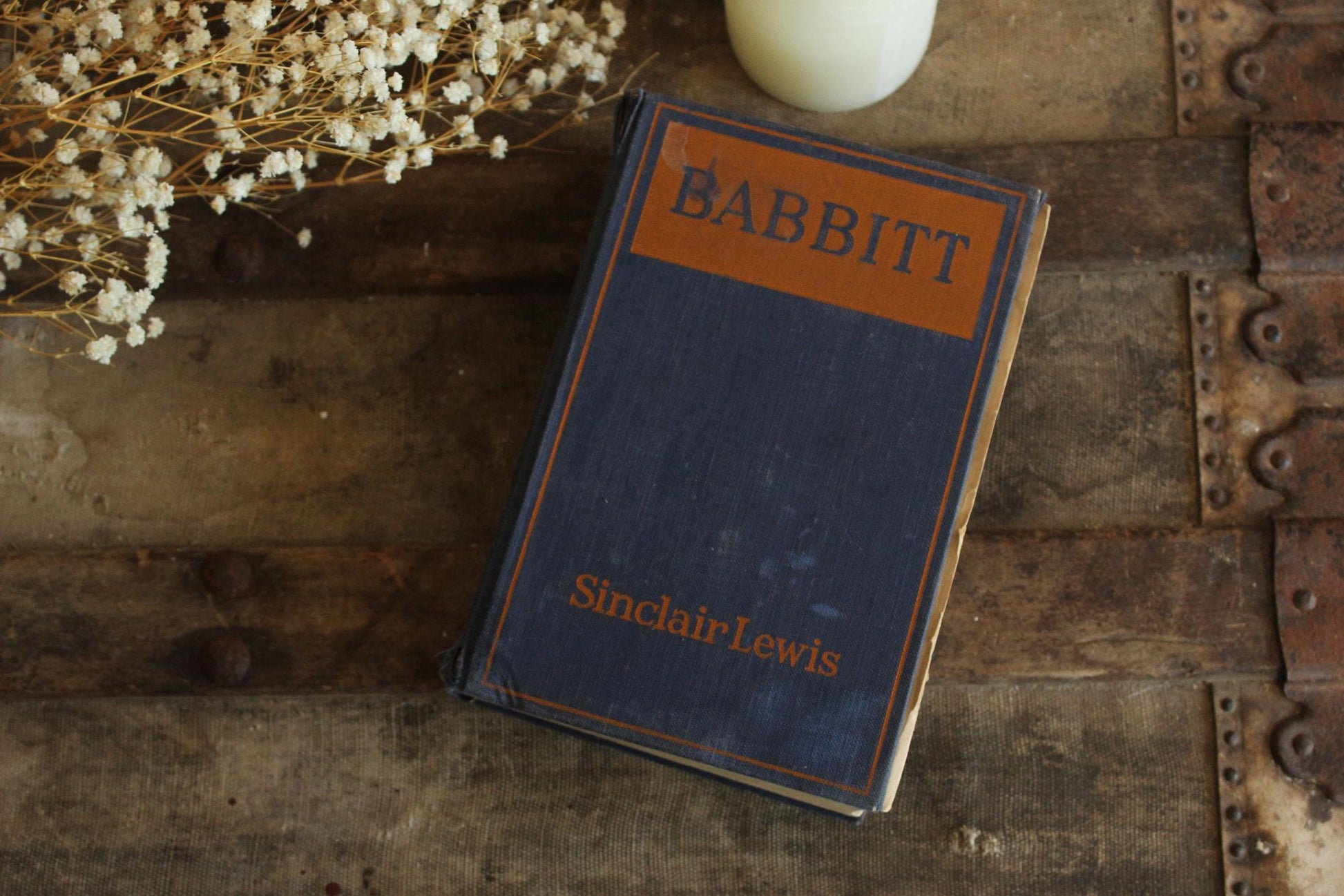 Vintage 1920s Book, "Babbitt" by Sinclair Lewis, 1922, Possible First Edition