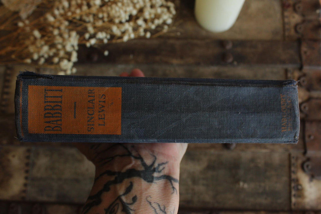 Vintage 1920s Book, "Babbitt" by Sinclair Lewis, 1922, Possible First Edition