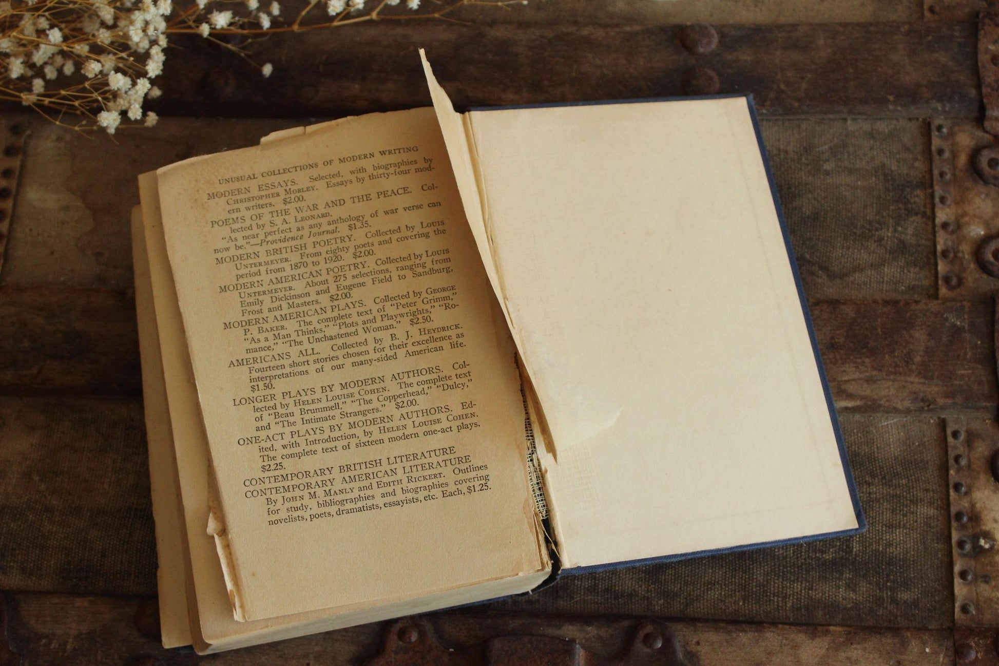 Vintage 1920s Book, "Babbitt" by Sinclair Lewis, 1922, Possible First Edition