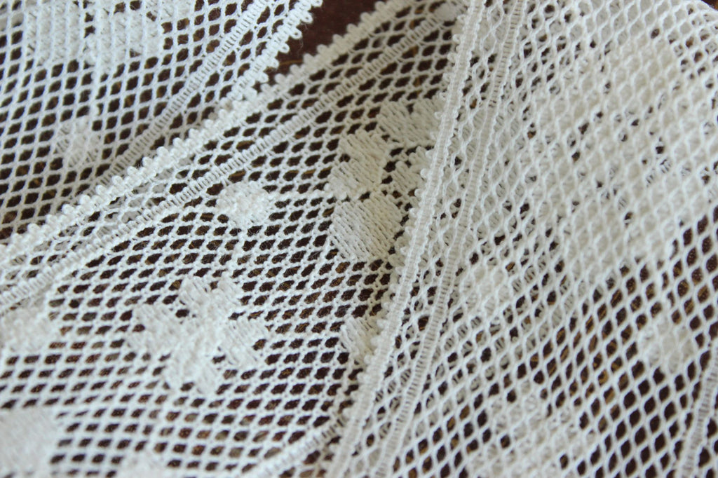 Vintage Lace Trim / Off White 2" Wide, Two Yards plus 29 Inches