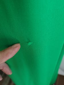 Vintage 1970s Kelly Green Poly Maxidress