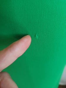 Vintage 1970s Kelly Green Poly Maxidress